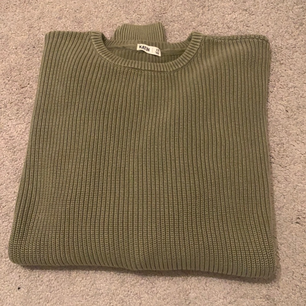 Karin, swell sweater, cactus color